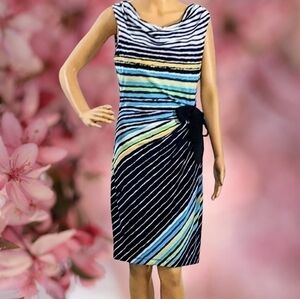 Just Taylor Faux wrap dress